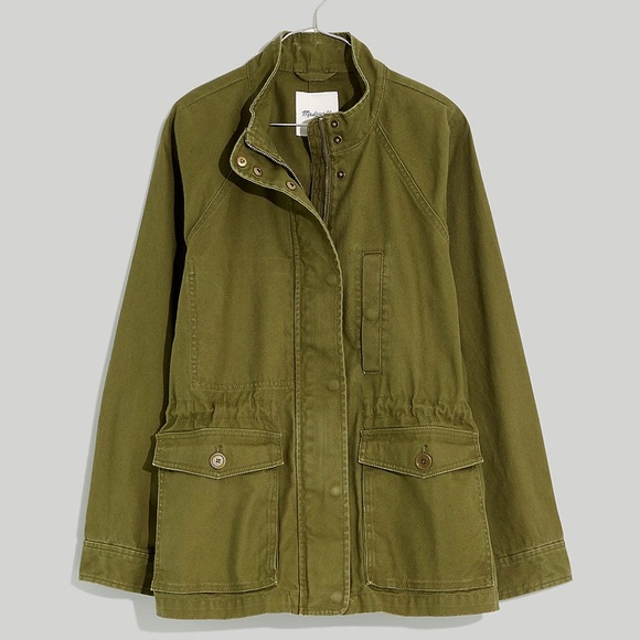 Madewell Dispatch Utility Army Jacket Desert Olive Size XS - Picture 2 of 13